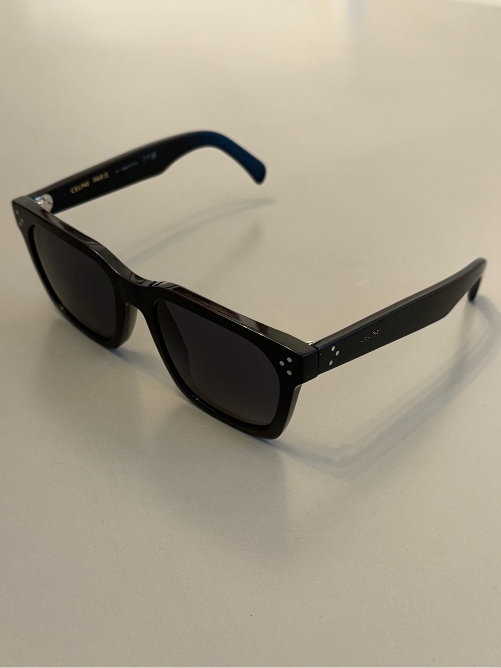 Celine CL4004IN 01D Women's Black Square Sunglasses 50-22-150